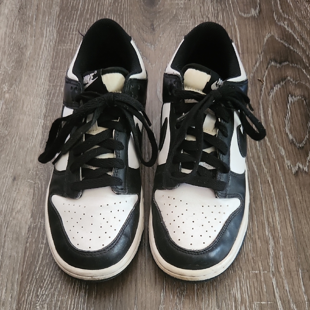 Nike Kid's Black and White Sneakers